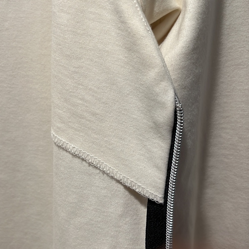 Amanda Uprichard long Sleeve off-white women’s dress women’s Petite - Picture 7 of 8
